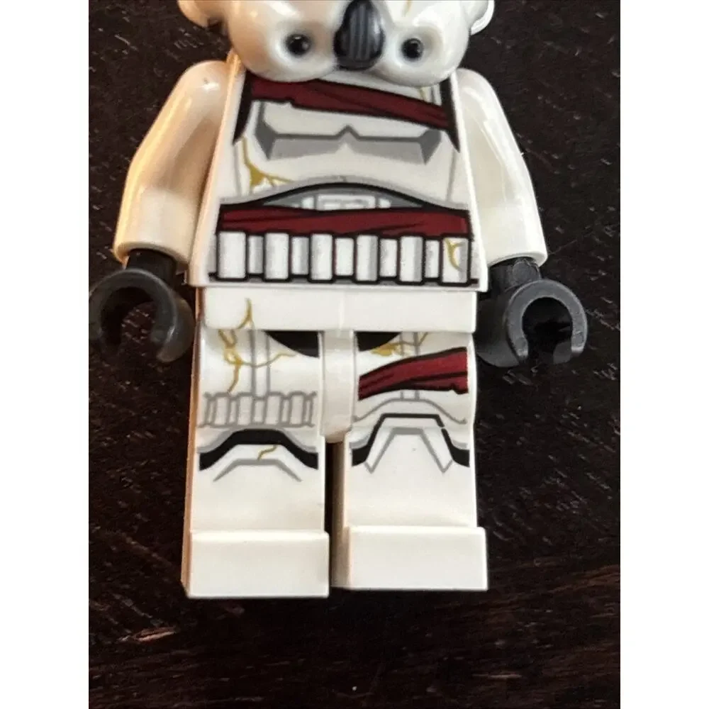 Lego Star Wars Night Trooper Minifigure #sw1358 White Helmet Brand New